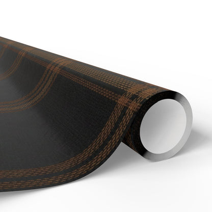 Rust Plaid Wrap