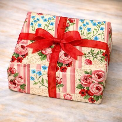 Vintage Quilt Floral
