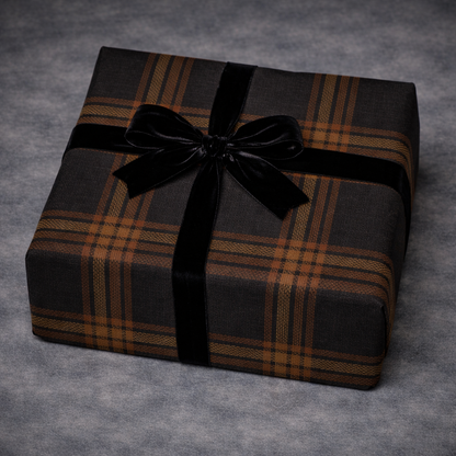 Rust Plaid Wrap