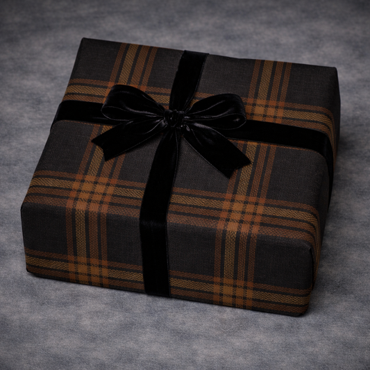 Rust Plaid Wrap