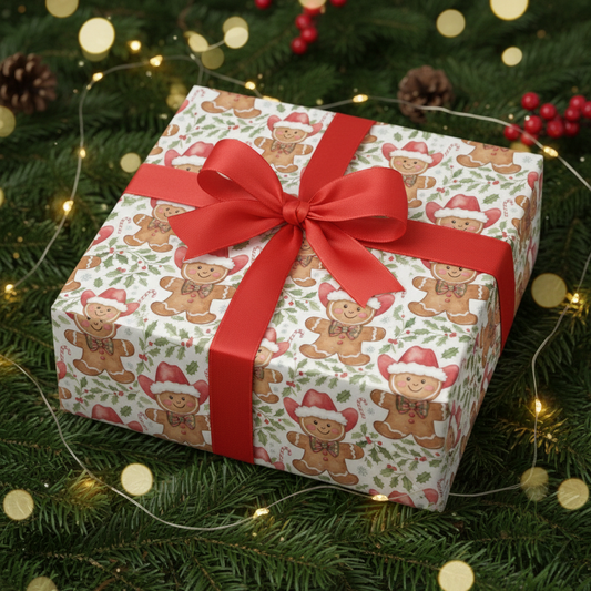 Gingerbread Cowboy Santa