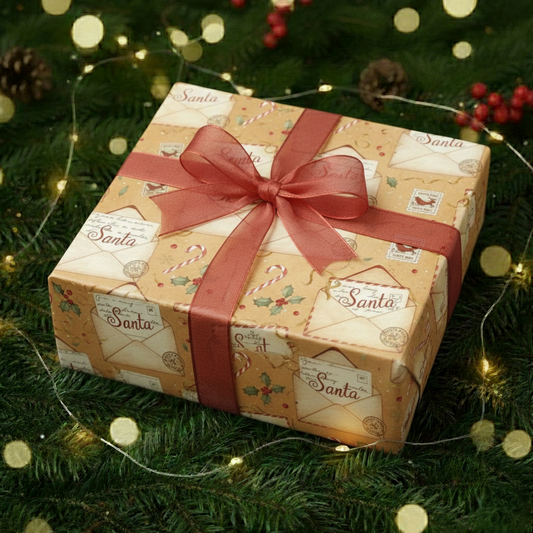 Santa Letter Wrapping Paper