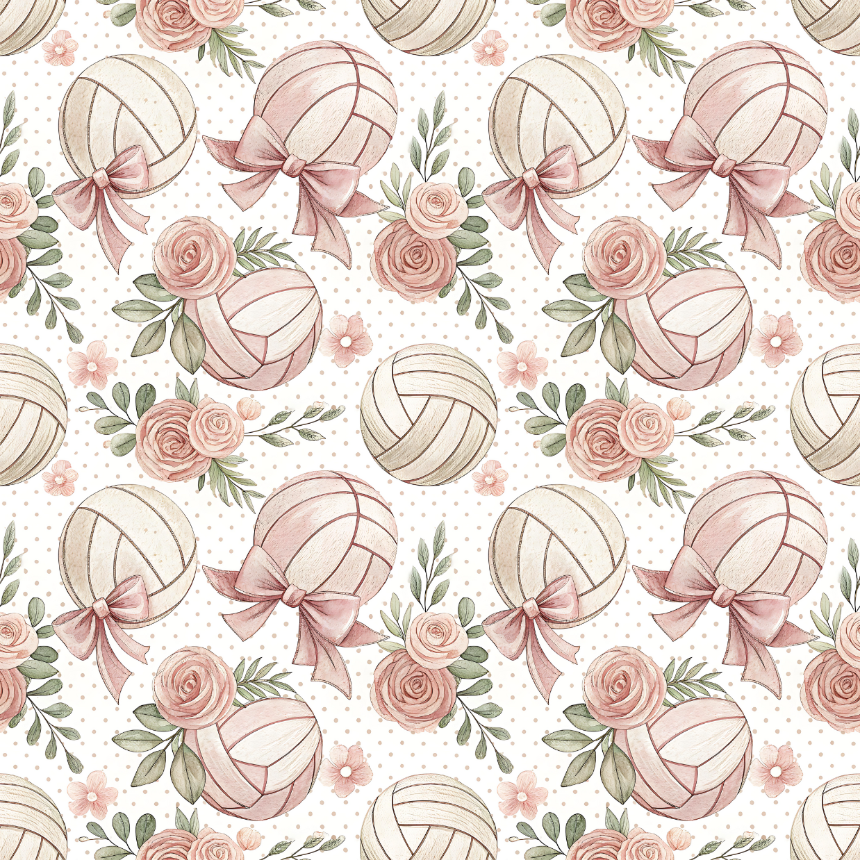 Pretty in Pink Volleyball