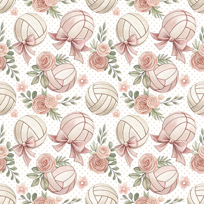 Pretty in Pink Volleyball