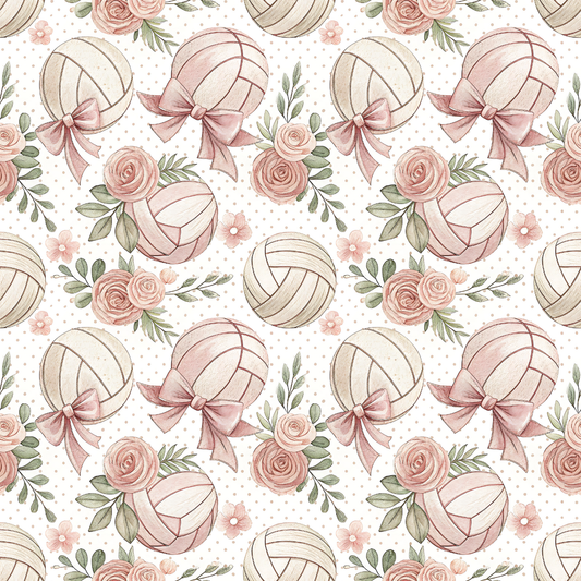 Pretty in Pink Volleyball