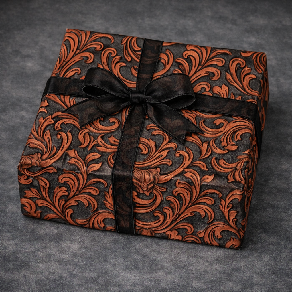 Leather Swirl Paisley