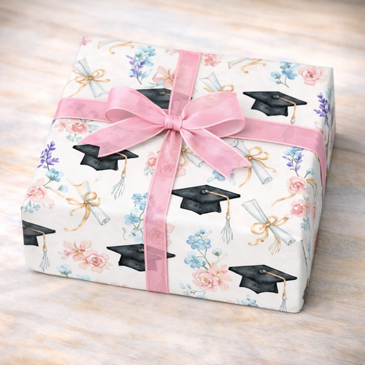 Floral Grad Cap